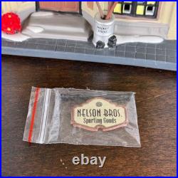 Dept 56 Christmas in the City NELSON BROS. SPORTING GOODS Store Building NEW