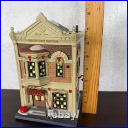Dept 56 Christmas in the City NELSON BROS. SPORTING GOODS Store Building NEW