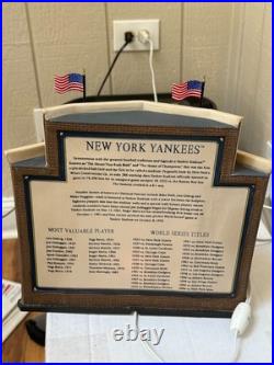 Dept 56 Christmas in the City New York Yankees MLB 2001 Retired #56.58923