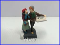 Dept 56 Christmas in the City PIZZA DATE #4056627 with Box