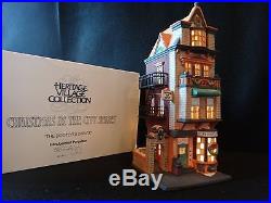 Dept 56 Christmas in the City Parkview Hospital, Foster Pharmacy, Plus 3 more