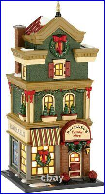 Dept 56 Christmas in the City, RACHAEL'S CANDY SHOP, 4025244, Display