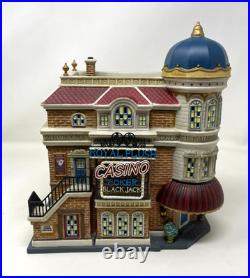 Dept 56 Christmas in the City ROYAL FLUSH CASINO 59244