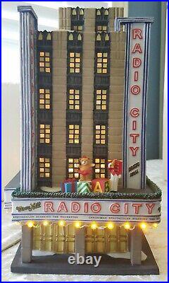 Dept 56 Christmas in the City Radio City Music Hall #58924 SEE DESCRIPTION