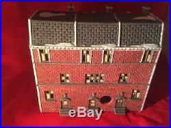 Dept 56 Christmas in the City Rare Sutton Place Rowhouse #5961-7