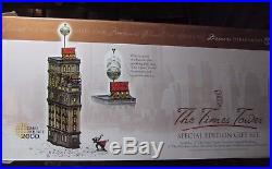 Dept 56 Christmas in the City Retired THE TIMES TOWER Special #55510 NEWithBox