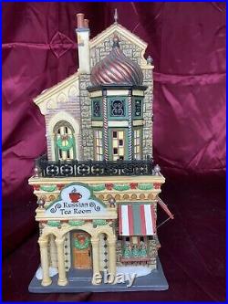 Dept 56 Christmas in the City, Russian Tea Room #59245