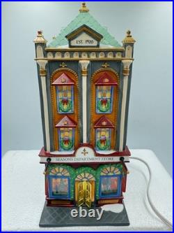 Dept 56 Christmas in the City SEASONS DEPARTMENT STORE 56.59201 NEW