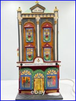 Dept 56 Christmas in the City SEASONS DEPARTMENT STORE 56.59201 NEW