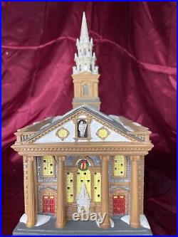 Dept 56 Christmas in the City ST PAUL'S CHAPEL 4020173 NEW