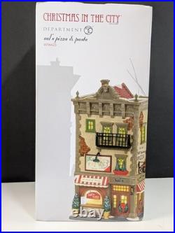Dept 56 Christmas in the City Sal's Pizza & Pasta 4056623 READ Dept 56 Christmas in the City Sal's Pizza & Pasta 4056623 READ