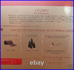 Dept 56 Christmas in the City Scottie's Toy Shop CIC Gift set of 10 Retired NIB