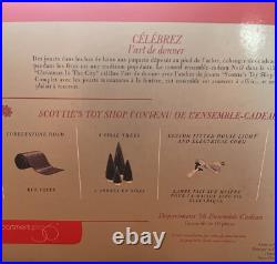 Dept 56 Christmas in the City Scottie's Toy Shop CIC Gift set of 10 Retired NIB