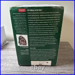 Dept 56 Christmas in the City Series 2004 Coca-Cola Soda Fountain Please Read