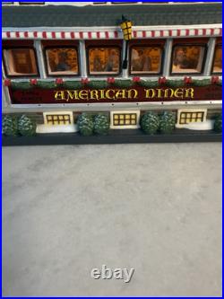 Dept 56 Christmas in the City Series American Diner #799939 In Original Box