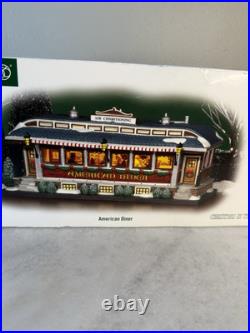 Dept 56 Christmas in the City Series American Diner #799939 In Original Box