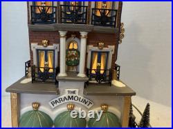 Dept 56 Christmas in the City Series Paramount Hotel 58911 Complete, With Box Dept 56 Christmas in the City Series Paramount Hotel 58911 Complete, With Box