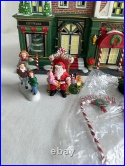 Dept 56 Christmas in the City Series Visiting Santa At Finestrom's