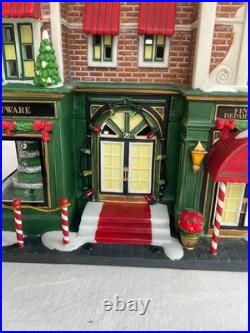 Dept 56 Christmas in the City Series Visiting Santa At Finestrom's