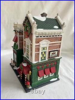 Dept 56 Christmas in the City Series Visiting Santa At Finestrom's