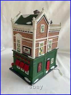 Dept 56 Christmas in the City Series Visiting Santa At Finestrom's