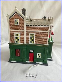 Dept 56 Christmas in the City Series Visiting Santa At Finestrom's