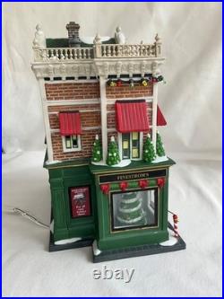 Dept 56 Christmas in the City Series Visiting Santa At Finestrom's