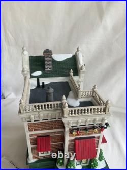 Dept 56 Christmas in the City Series Visiting Santa At Finestrom's