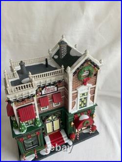 Dept 56 Christmas in the City Series Visiting Santa At Finestrom's