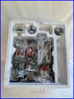 Dept 56 Christmas in the City Series Visiting Santa At Finestrom's