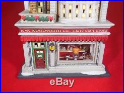 Dept 56 Christmas in the City Series WOOLWORTH'S Lit Building RARE