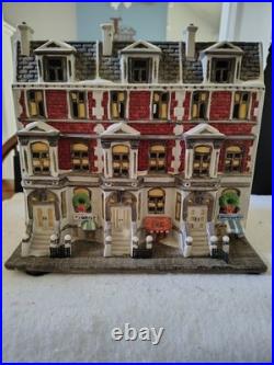 Dept 56- Christmas in the City -Sutton Place Brownstones 1987