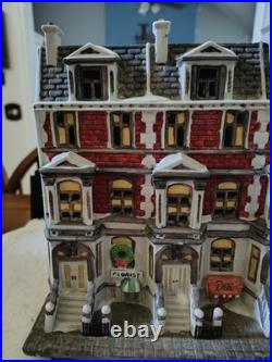 Dept 56- Christmas in the City -Sutton Place Brownstones 1987
