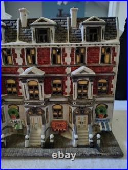 Dept 56- Christmas in the City -Sutton Place Brownstones 1987