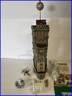 Dept 56 Christmas in the City THE TIMES TOWER Set # 55510 In Box