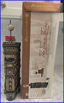 Dept 56 Christmas in the City THE TIMES TOWER Times Square 55510 Complete/Works