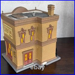 Dept 56 Christmas in the City THOMPSON'S FURNITURE Store Building NEW Read