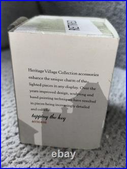 Dept 56 Christmas in the City Tapping the Keg 4036498 Super Rare, Sealed NEW