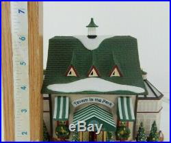 Dept 56 Christmas in the City Tavern in the Park Restaurant 58928 Good Condition