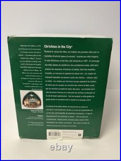 Dept 56 Christmas in the City Tavern in the Park Restaurant #58928 with Box