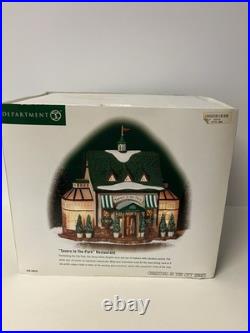 Dept 56 Christmas in the City Tavern in the Park Restaurant #58928 with Box