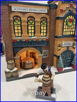 Dept 56 Christmas in the City The Brew House 4036491 & Tapping The Keg 4036498