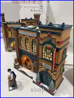 Dept 56 Christmas in the City The Brew House 4036491 & Tapping The Keg 4036498