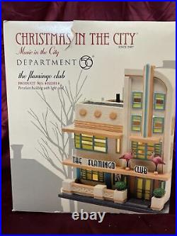 Dept 56 Christmas in the City, The Flamingo Club #4022814
