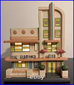 Dept 56 Christmas in the City, The Flamingo Club #4022814 Retired 2011 Rare