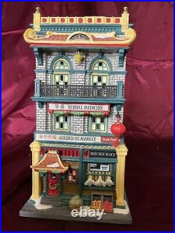 Dept 56 Christmas in the City, The Golden Ox Market #805533