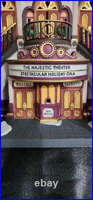 Dept 56 Christmas in the City The Majestic Theater #58913 Item#325