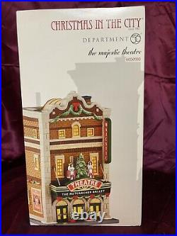 Dept 56 Christmas in the City, The Majestic Theatre NUTCRACKER BALLET 4050910