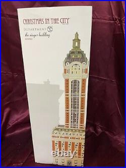 Dept 56 Christmas in the City, The Singer Building, #6000569, NEW
