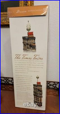 Dept 56 Christmas in the City The Times Tower 2000 New York Building Sp. Ed NIB